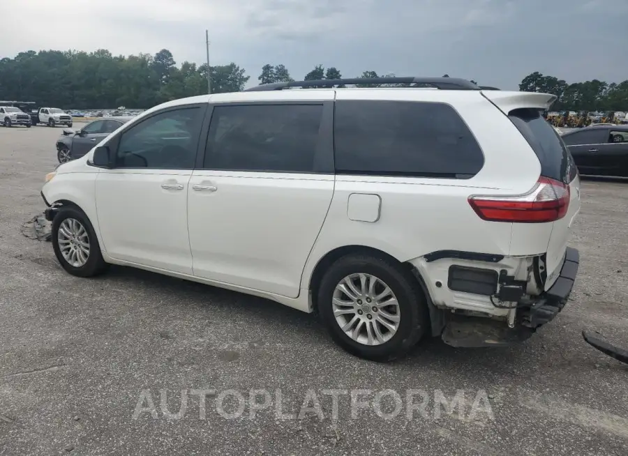 TOYOTA SIENNA XLE 2015 vin 5TDYK3DC9FS645559 from auto auction Copart