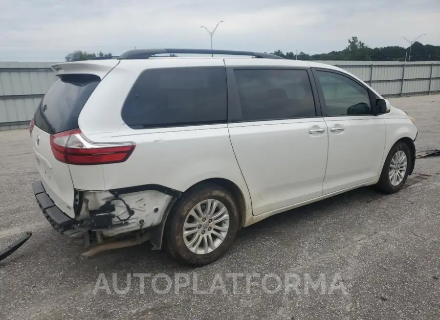 TOYOTA SIENNA XLE 2015 vin 5TDYK3DC9FS645559 from auto auction Copart