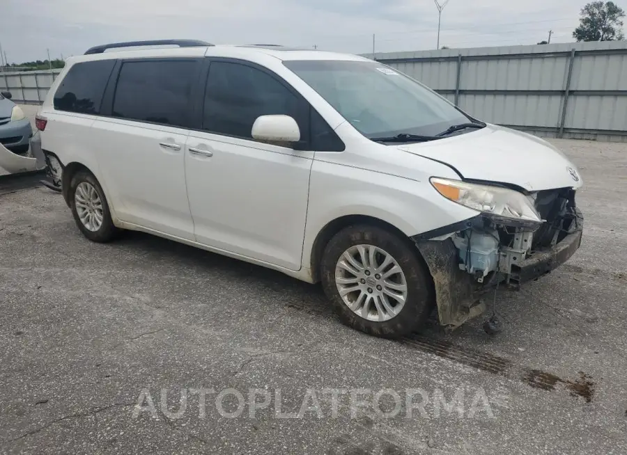 TOYOTA SIENNA XLE 2015 vin 5TDYK3DC9FS645559 from auto auction Copart