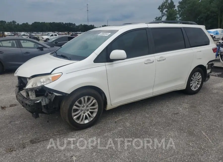 TOYOTA SIENNA XLE 2015 vin 5TDYK3DC9FS645559 from auto auction Copart