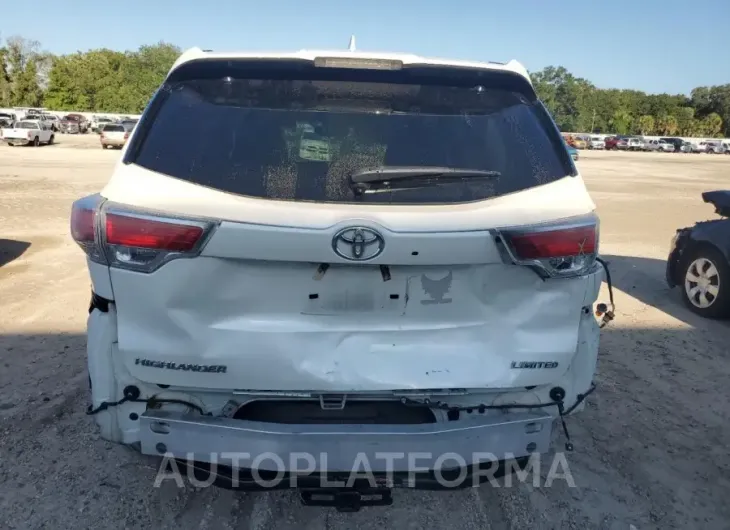 TOYOTA HIGHLANDER 2016 vin 5TDYKRFH9GS158214 from auto auction Copart