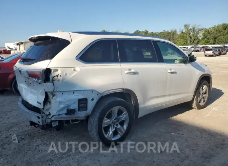 TOYOTA HIGHLANDER 2016 vin 5TDYKRFH9GS158214 from auto auction Copart