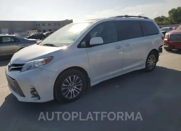 TOYOTA SIENNA XLE 2020 vin 5TDYZ3DC6LS034265 from auto auction Copart