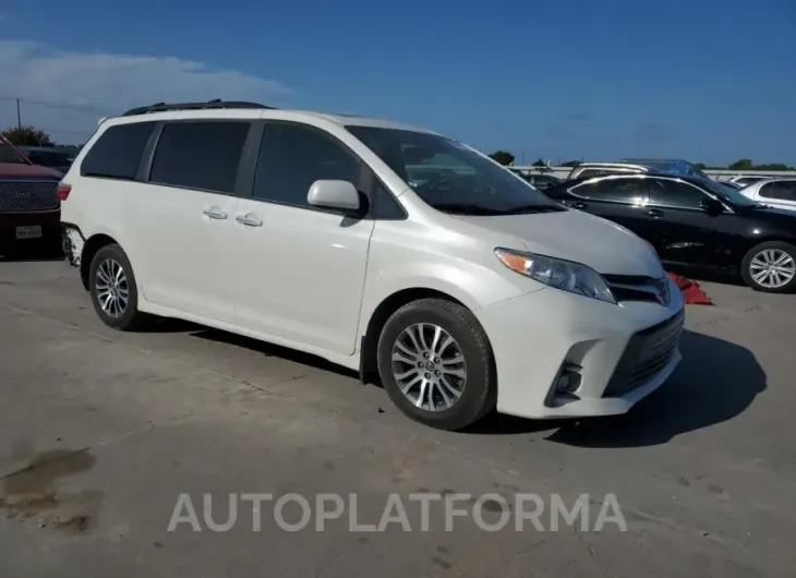 TOYOTA SIENNA XLE 2020 vin 5TDYZ3DC6LS034265 from auto auction Copart