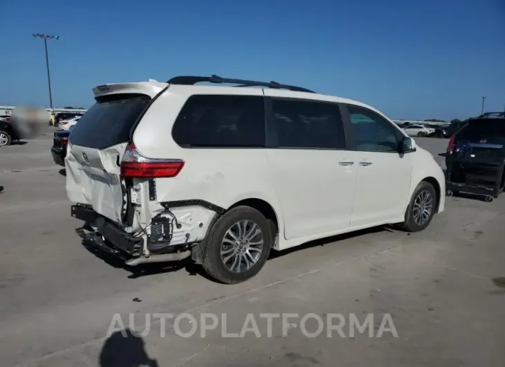 TOYOTA SIENNA XLE 2020 vin 5TDYZ3DC6LS034265 from auto auction Copart