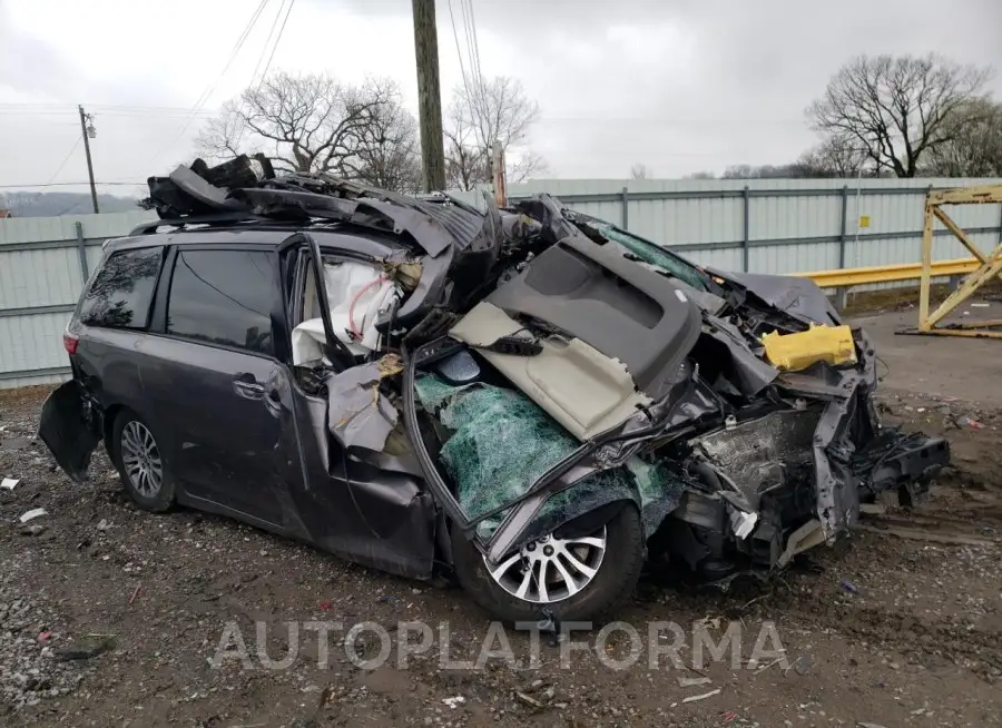 TOYOTA SIENNA XLE 2020 vin 5TDYZ3DC8LS057840 from auto auction Copart