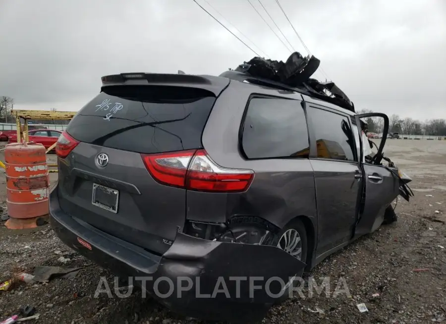 TOYOTA SIENNA XLE 2020 vin 5TDYZ3DC8LS057840 from auto auction Copart