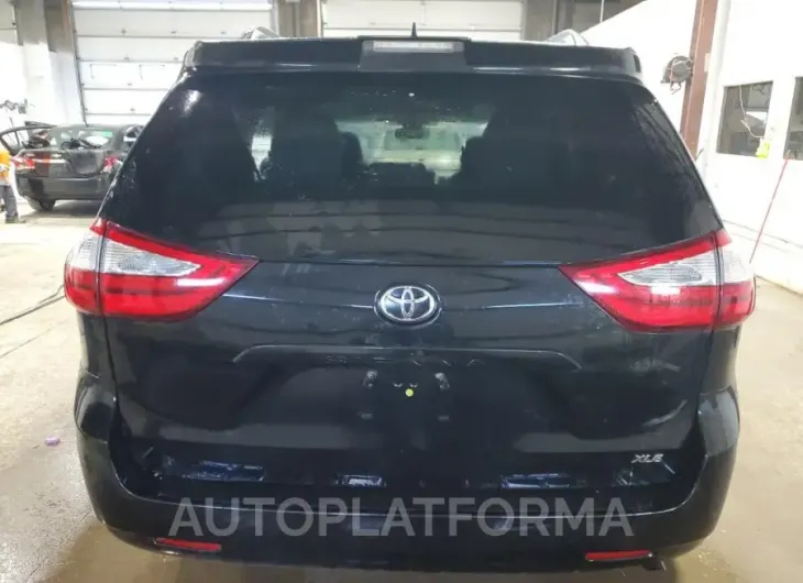 TOYOTA SIENNA XLE 2018 vin 5TDYZ3DC9JS902286 from auto auction Copart