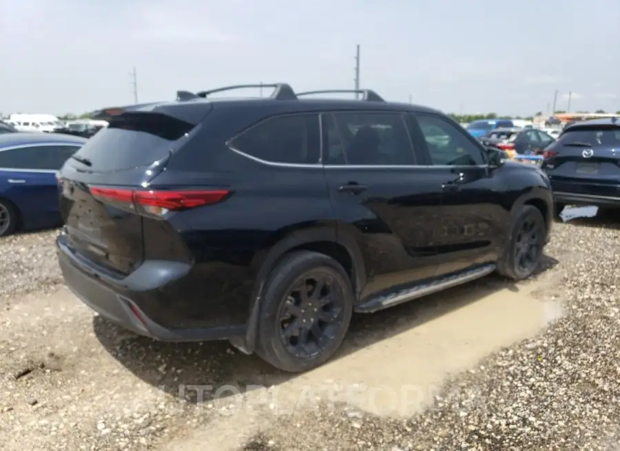 TOYOTA HIGHLANDER 2022 vin 5TDZZRAH7NS124373 from auto auction Copart