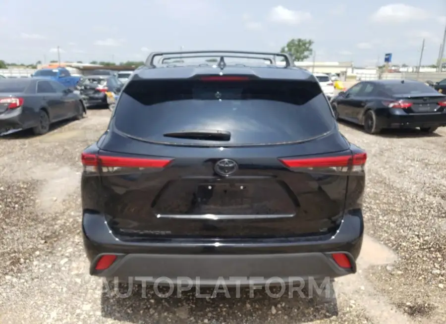 TOYOTA HIGHLANDER 2022 vin 5TDZZRAH7NS124373 from auto auction Copart