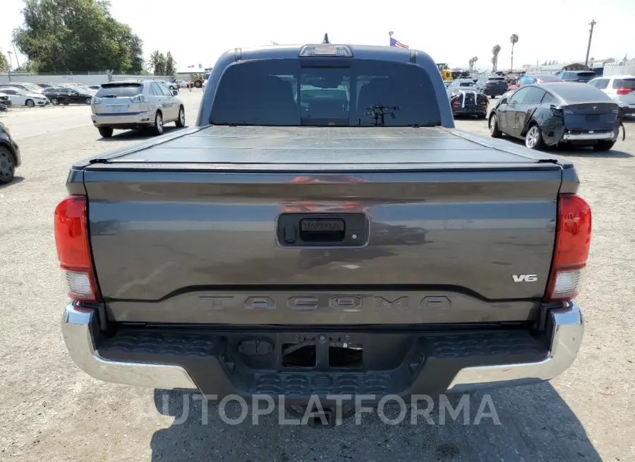 TOYOTA TACOMA DOU 2018 vin 5TFAZ5CN4JX055574 from auto auction Copart