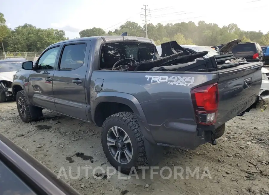 TOYOTA TACOMA DOU 2018 vin 5TFCZ5AN8JX135732 from auto auction Copart