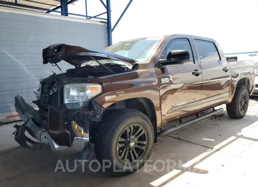 TOYOTA TUNDRA CRE 2016 vin 5TFDW5F13GX538867 from auto auction Copart