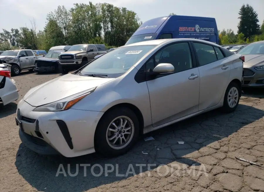 TOYOTA PRIUS NIGH 2022 vin JTDKAMFU0N3154639 from auto auction Copart