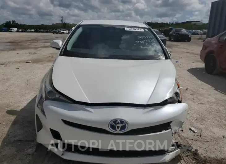 TOYOTA PRIUS 2016 vin JTDKARFU1G3019525 from auto auction Copart