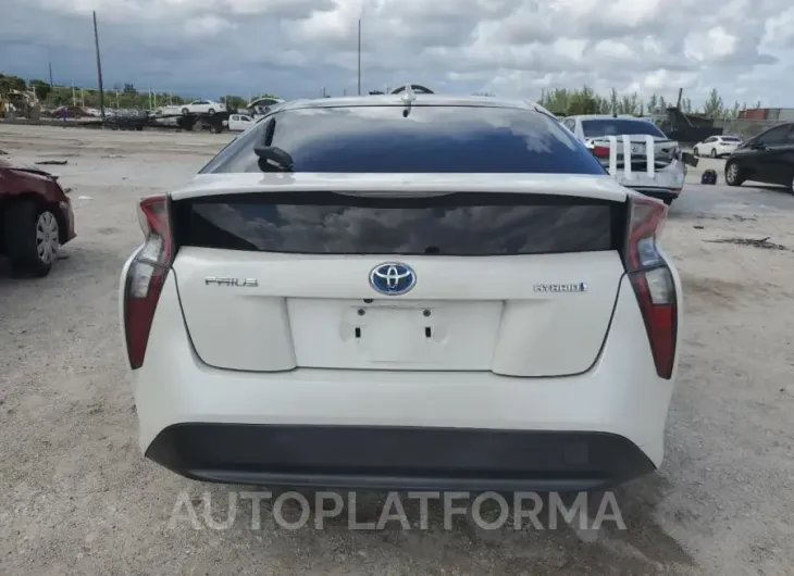 TOYOTA PRIUS 2016 vin JTDKARFU1G3019525 from auto auction Copart