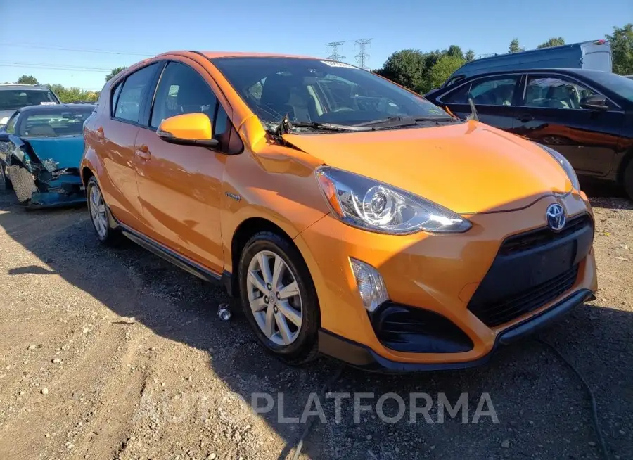 TOYOTA Prius c 2017 vin JTDKDTB35H1598694 from auto auction Copart