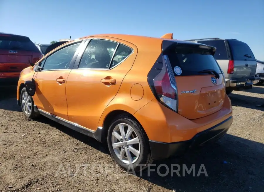 TOYOTA Prius c 2017 vin JTDKDTB35H1598694 from auto auction Copart