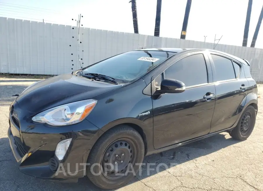 TOYOTA Prius c 2015 vin JTDKDTB38F1111601 from auto auction Copart