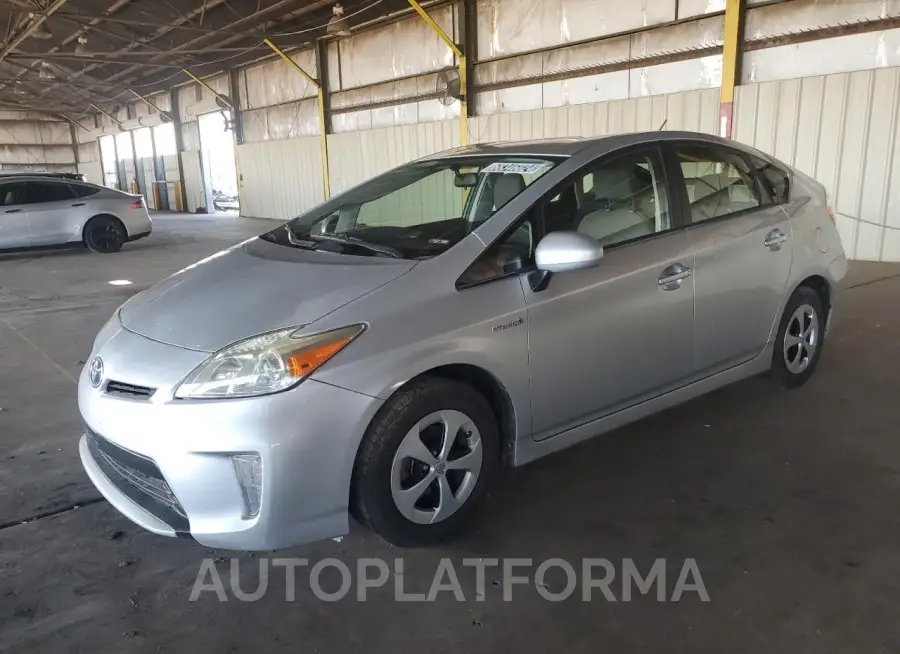 TOYOTA PRIUS 2015 vin JTDKN3DU1F0396814 from auto auction Copart