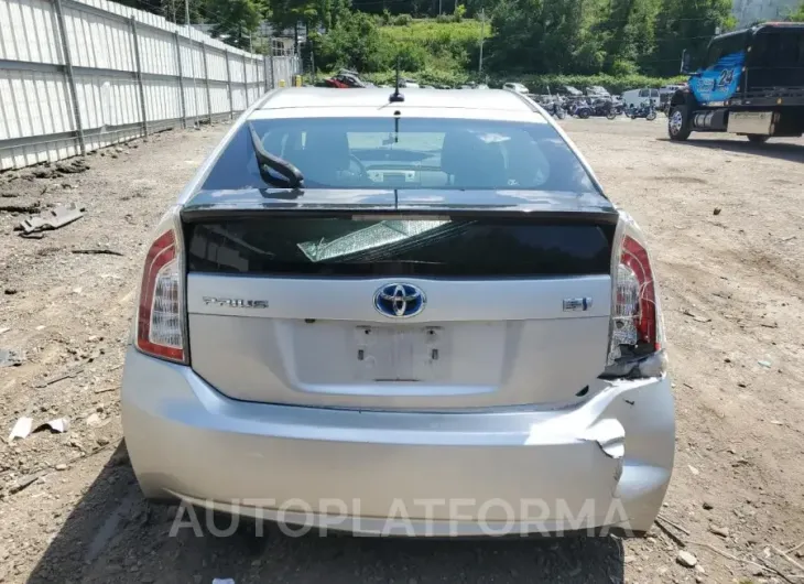 TOYOTA PRIUS 2015 vin JTDKN3DU9F1895497 from auto auction Copart