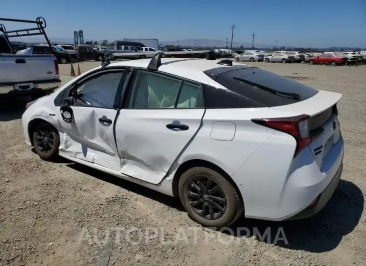 TOYOTA PRIUS LE 2022 vin JTDL9MFU0N3035227 from auto auction Copart