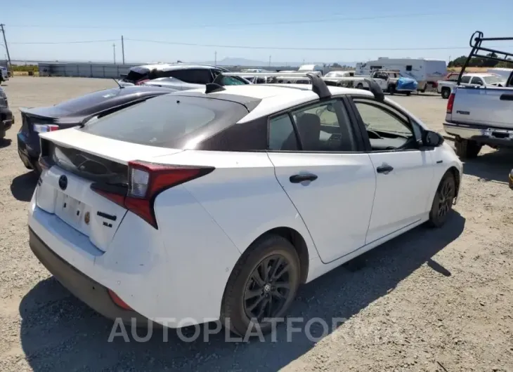 TOYOTA PRIUS LE 2022 vin JTDL9MFU0N3035227 from auto auction Copart