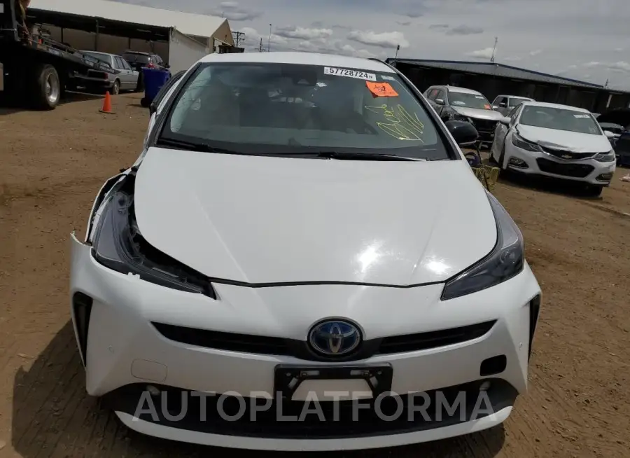 TOYOTA PRIUS LE 2022 vin JTDL9MFU6N3035944 from auto auction Copart