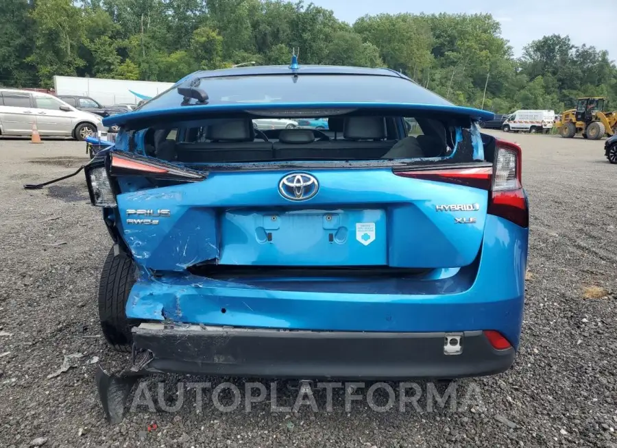 TOYOTA PRIUS 2019 vin JTDL9RFU1K3003511 from auto auction Copart