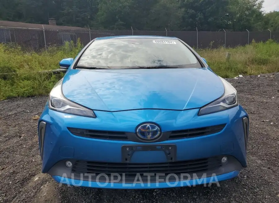 TOYOTA PRIUS 2019 vin JTDL9RFU1K3003511 from auto auction Copart