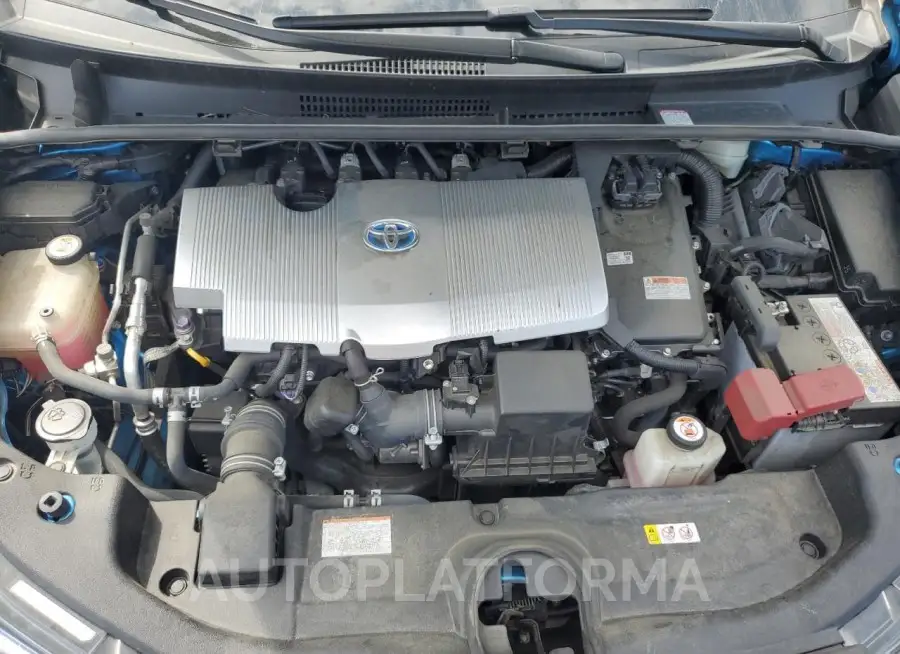 TOYOTA PRIUS 2019 vin JTDL9RFU1K3003511 from auto auction Copart