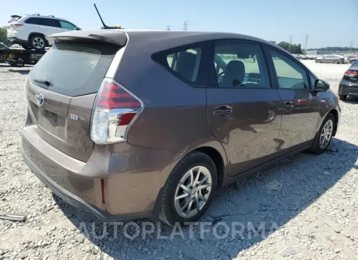 TOYOTA PRIUS V 2017 vin JTDZN3EU0HJ057150 from auto auction Copart