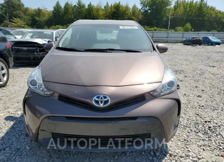 TOYOTA PRIUS V 2017 vin JTDZN3EU0HJ057150 from auto auction Copart