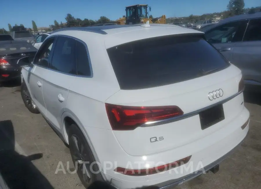 AUDI Q5 PREMIUM 2021 vin WA1AAAFY4M2029655 from auto auction Copart