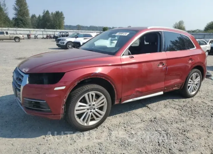 AUDI Q5 PREMIUM 2018 vin WA1BNAFY3J2061727 from auto auction Copart