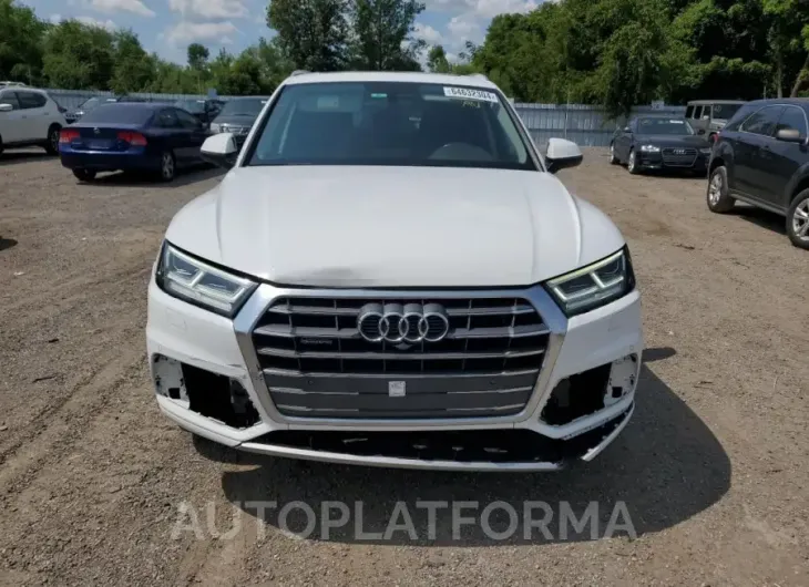 AUDI Q5 PRESTIG 2018 vin WA1CNAFYXJ2158833 from auto auction Copart