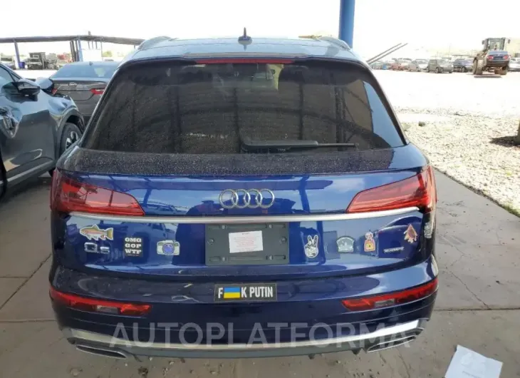 AUDI Q5 PREMIUM 2022 vin WA1GAAFYXN2067595 from auto auction Copart