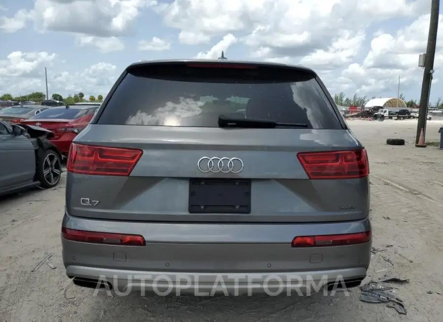 AUDI Q7 PREMIUM 2018 vin WA1LHAF7XJD024276 from auto auction Copart