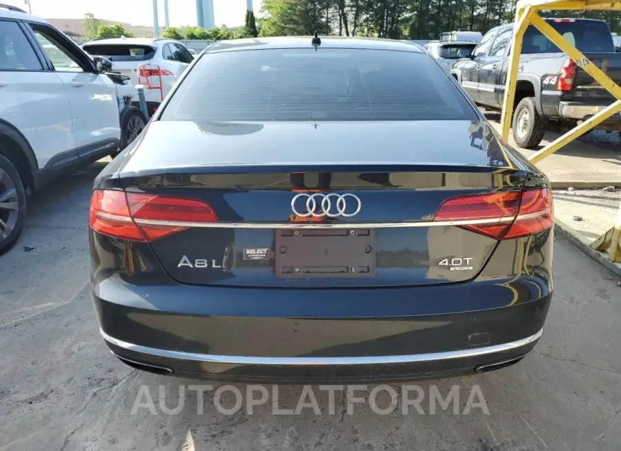 AUDI A8 L QUATT 2015 vin WAU32AFD8FN009285 from auto auction Copart