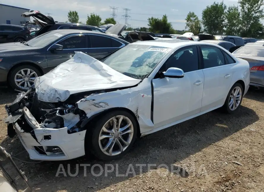 AUDI S4 PREMIUM 2015 vin WAUBGAFL5FA127659 from auto auction Copart