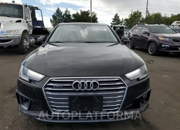 AUDI A4 PREMIUM 2019 vin WAUDNAF43KA030381 from auto auction Copart