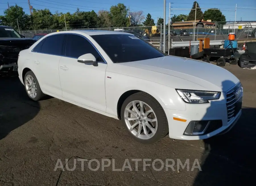 AUDI A4 PREMIUM 2019 vin WAUENAF44KA107506 from auto auction Copart