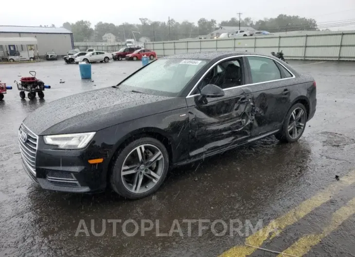 AUDI A4 PREMIUM 2017 vin WAUENAF46HN024371 from auto auction Copart