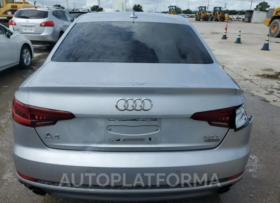 AUDI A4 PREMIUM 2018 vin WAUENAF48JA104655 from auto auction Copart