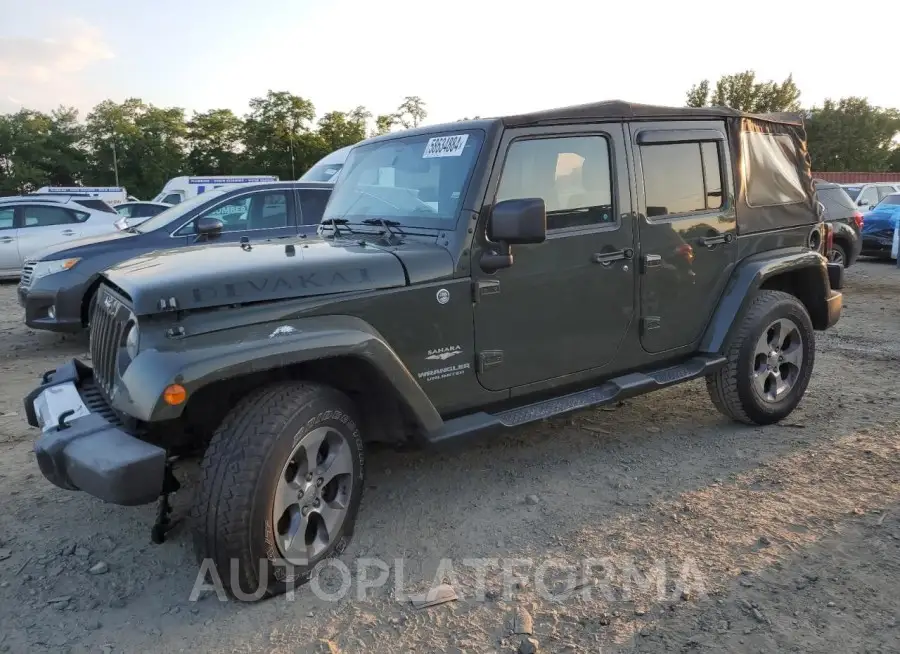 JEEP WRANGLER U 2015 vin 1C4BJWEG4FL616533 from auto auction Copart