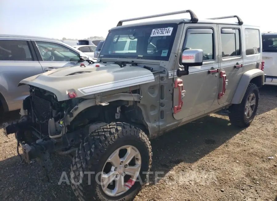 JEEP WRANGLER U 2017 vin 1C4BJWEG8HL673689 from auto auction Copart