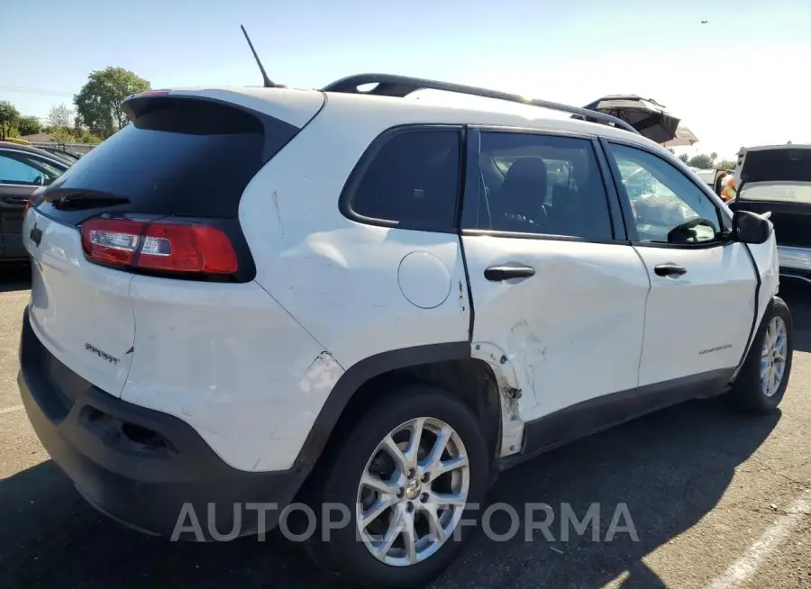 JEEP CHEROKEE S 2016 vin 1C4PJLAB5GW168012 from auto auction Copart