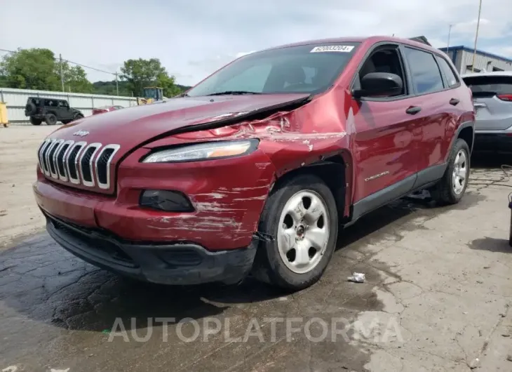 JEEP CHEROKEE S 2017 vin 1C4PJLAB8HW613618 from auto auction Copart