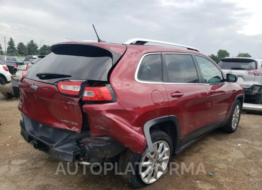 JEEP CHEROKEE L 2015 vin 1C4PJMDSXFW640818 from auto auction Copart