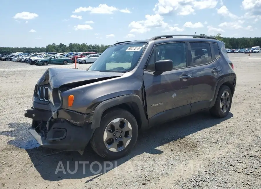 JEEP RENEGADE S 2018 vin ZACCJAAB3JPG89222 from auto auction Copart